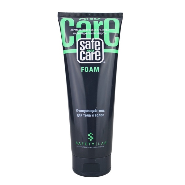Шампунь-гель очищающий Safe and Care ФОАМ 250 мл