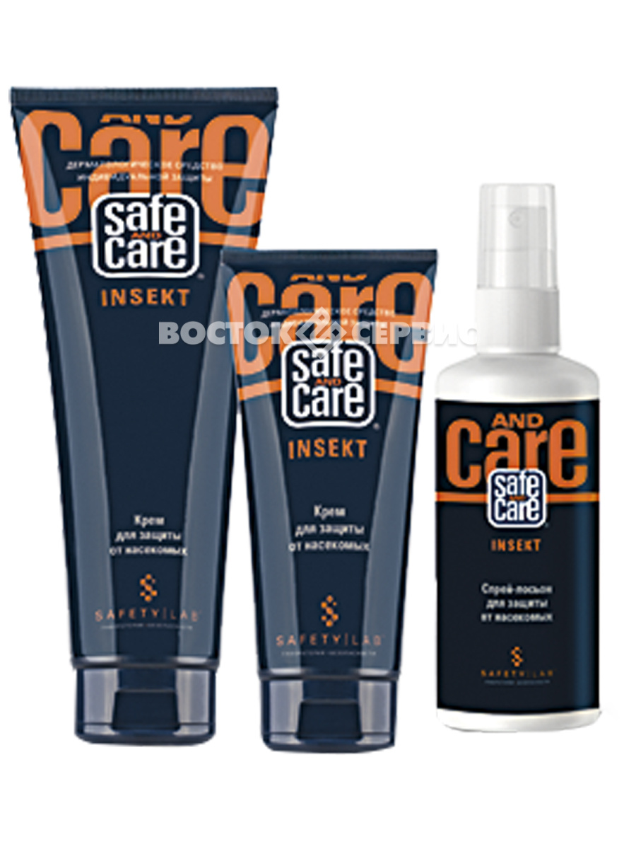 Крем защитный Safe and Care ИНСЕКТ 200 мл